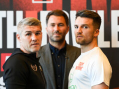 Liam Smith clashes with local rival Anthony Fowler in Liverpool this Saturday night Photo Credit: Matthew Pover/Matchroom Boxing