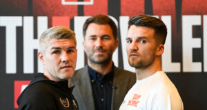 Liam Smith clashes with local rival Anthony Fowler in Liverpool this Saturday night Photo Credit: Matthew Pover/Matchroom Boxing