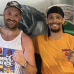 Jordan Thompson sparred with Tyson Fury before his trilogy win over Deontay Wilder Photo Credit: Instagram @jordan_boxing_