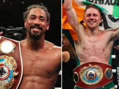 Demetrius Andrade defends his WBO middleweight world title against Jason Quigley on Friday night Photo Credit: Ed Mulholland/Matchroom