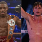 Dan Azeez meets Hosea Burton for the vacant British light heavyweight title on November 20 Photo Credit: Scott Rawsthorne/MTK Global