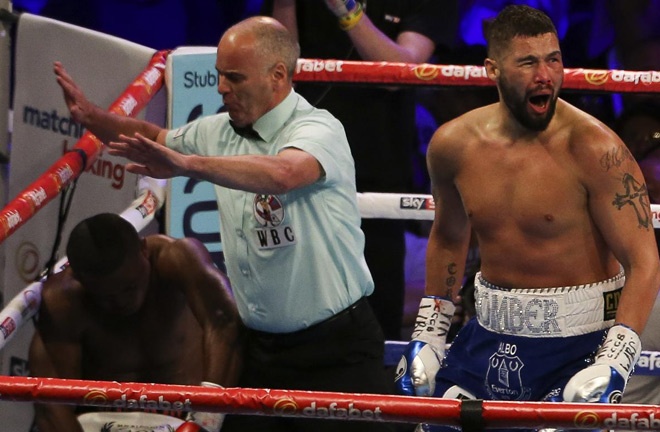 Bellew stopped Makabu in 2016 to win the WBC cruiserweight title Photo Credit: Mark Robinson/The Sun