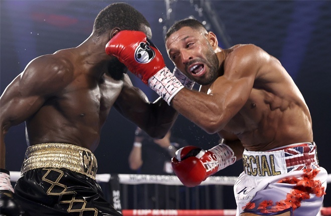 Brook returns for the first time since losing to Terence Crawford last November.  Photo: Mikey Williams/Top Rank via Getty Images