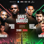 Ohara Davies, Badou Jack and Rocky Fielding all feature on D4G Promotions’ bill in Dubai on Friday night