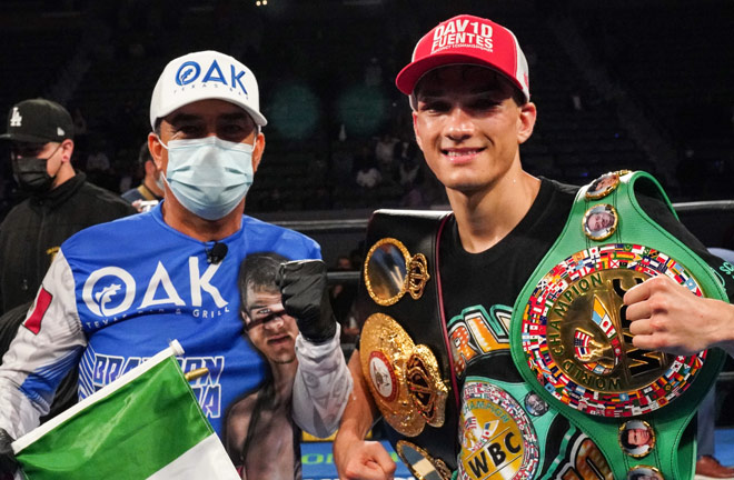 Figueroa won the WBC title in May Photo Credit: Sean Michael Ham/TGB Promotions