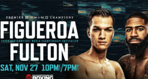 Brandon Figueroa and Stephen Fulton clash in a unified super bantamweight title showdown this Saturday night