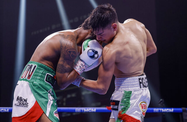 Stephen Fulton earns the majority decision win over Brandon Figueroa to stay unbeaten. Photo Credit: Showtime Boxing (Twitter).