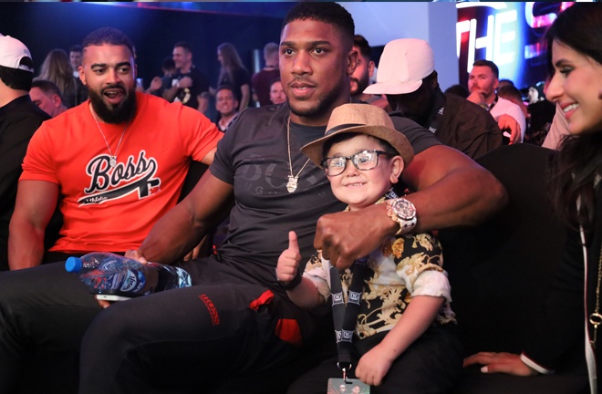 Anthony Joshua and Abdu Rozik were in attendance alongside a host of other celebs. Photo Credit: D4G Promotions.