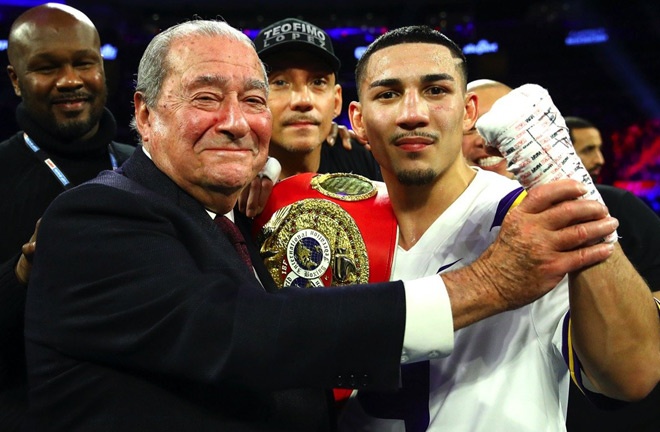 Teofimo Lopez became world champion at just 22-years-old Photo Credit: Mikey Williams/Top Rank