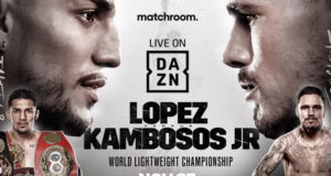 Teofimo Lopez defends his lightweight world titles against George Kambosos Jr at the Hulu Theater at Madison Square Garden this Saturday