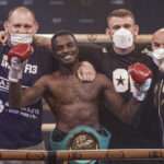 Davies fights for the first time since winning the MTK Golden Contract last September Photo Credit: Scott Rawsthorne/MTK Global