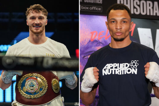 Middleweights Zach Parker and Marcus Morrison clash in Birmingham this Saturday Photo Credit: Queensberry Promotions/Mark Robinson/Matchroom Boxing