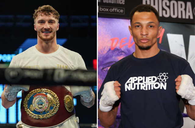 Middleweights Zach Parker and Marcus Morrison clash in Birmingham this Saturday Photo Credit: Queensberry Promotions/Mark Robinson/Matchroom Boxing