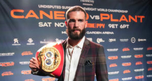Caleb Plant has vowed to become undisputed super middleweight champion on Saturday night Photo Credit: Sean Michael Ham/TGB Promotions