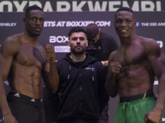 Richard Riakporhe faces Olanrewaju Durodola on Saturday night Photo Credit: Lawrence Lustig/BOXXER