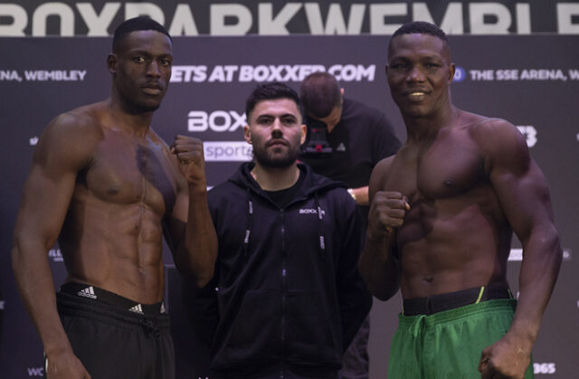 Richard Riakporhe faces Olanrewaju Durodola on Saturday night Photo Credit: Lawrence Lustig/BOXXER