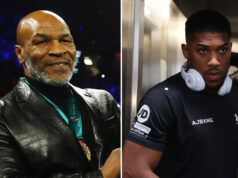 Mike Tyson says he is willing to help Anthony Joshua ahead of his rematch against Oleksandr Usyk Photo Credit: Mikey Williams/Top Rank/Mark Robinson/Matchroom Boxing