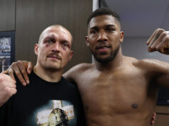Oleksandr Usyk's manager expects him to produce an improved performance in an expected rematch against Anthony Joshua next year Photo Credit: Mark Robinson/Matchroom Boxing