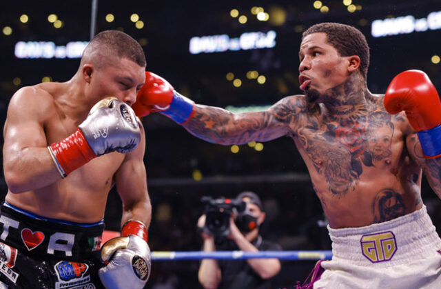 Gervonta Davis overcame Isaac Cruz after an absorbing fight at Staples Center on Sunday Photo Credit: Esther Lin/SHOWTIME