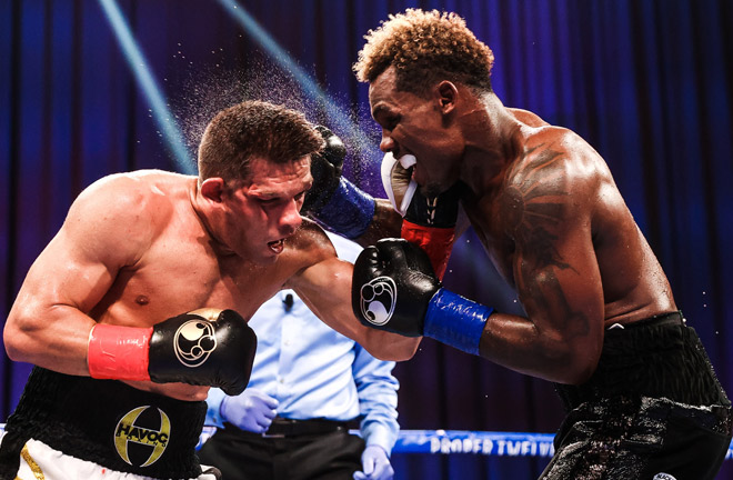 Derevyanchenko fights for the first time since defeat tot Jermall Charlo last September Amanda Westcott/SHOWTIME