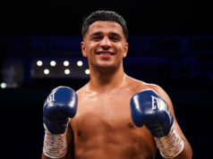 Aqib Fiaz is hoping to make his ring return early in the new year after a hand operation Photo Credit: Dave Thompson/Route One Photography/Matchroom Boxing