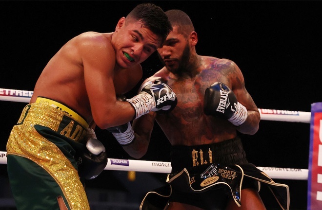 Benn overcame Granados in September Photo Credit: Mark Robinson/Matchroom Boxing