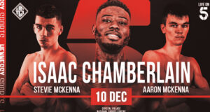 Isaac Chamberlain headlines in South London at the Crystal Palace National Sports Centre.