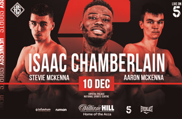 Isaac Chamberlain headlines in South London at the Crystal Palace National Sports Centre.