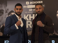 Adam Smith expects a classic fight between Amir Khan and Kell Brook on February 19 Photo Credit: BOXXER/Lawrence Lustig