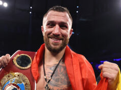 Vasiliy Lomachenko edged closer to a world title with a comprehensive victory over Richard Commey at Madison Square Garden Photo Credit: Mikey Williams / Top Rank via Getty Images