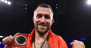 Vasiliy Lomachenko edged closer to a world title with a comprehensive victory over Richard Commey at Madison Square Garden Photo Credit: Mikey Williams / Top Rank via Getty Images