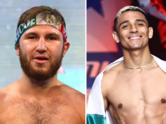 Isaac Lowe and Luis Alberto Lopez meet in an IBF featherweight title eliminator on Friday night Photo Credit: Mikey Williams (Top Rank via Getty Images)