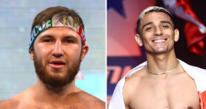 Isaac Lowe and Luis Alberto Lopez meet in an IBF featherweight title eliminator on Friday night Photo Credit: Mikey Williams (Top Rank via Getty Images)