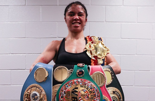 Jessica McCaskill defends her undisputed welterweight crown Photo Credit: Ed Mulholland/Matchroom