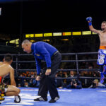 Nonito Donaire defied “Father time” again with one punch KO against Reymart Gaballo. Photo Credit: Showtime Boxing.