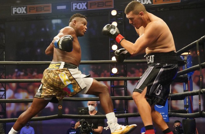 Ortiz stopped Alexander Flores last November Photo Credit: Sean Michael Ham / TGB Promotions