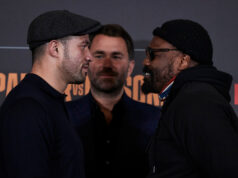 Joseph Parker and Derek Chisora meet in a rematch in Manchester this Saturday night Photo Credit: Mark Robinson/Matchroom Boxing