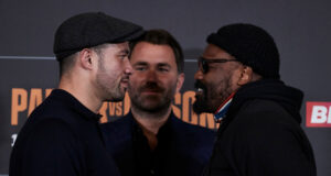 Joseph Parker and Derek Chisora meet in a rematch in Manchester this Saturday night Photo Credit: Mark Robinson/Matchroom Boxing