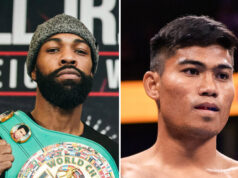 Gary Russell Jr will defend his WBC featherweight world title against Mark Magsayo on January 22 in Atlantic City Photo Credit: Ryan Hafey/Premier Boxing Champions