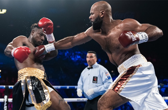 Washington returns for the first time since defeat to Charles Martin Photo Credit: Ryan Hafey / Premier Boxing Champions