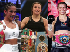 Amanda Serrano, Katie Taylor and Savannah Marshall have all starred in 2021 Photo Credit: Ed Mulholland/Matchroom Boxing USA/Mark Robinson/Dave Thompson/Matchroom Boxing