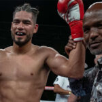Ramirez alongside Bernard Hopkins Photo Credit: Golden Boy Promotions