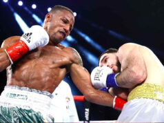 Robson Conceicao took a unanimous-decision victory over Xavier Martinez on Saturday in Tulsa, Oklahoma with the judges scoring the bout 98-92, 99-91 and 100-90. Photo Credit: Top Rank / Mikey Williams.