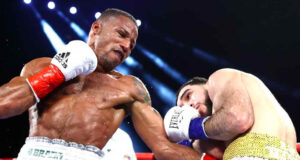 Robson Conceicao took a unanimous-decision victory over Xavier Martinez on Saturday in Tulsa, Oklahoma with the judges scoring the bout 98-92, 99-91 and 100-90. Photo Credit: Top Rank / Mikey Williams.