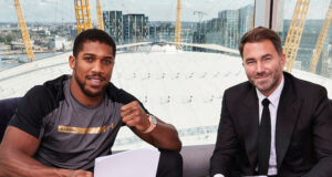 Eddie Hearn has confirmed an offer has been made to Anthony Joshua to step aside from his rematch with Oleksandr Usyk Photo Credit: Mark Robinson/Matchroom Boxing