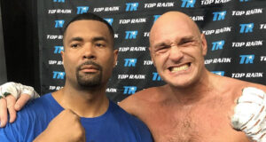 Christopher Lovejoy has called out former sparring partner and WBC heavyweight world champion, Tyson Fury Photo Credit: Twitter @lovejoyboxing