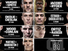 Matchroom have confirmed seven fight nights to kick off their 2022 schedule on DAZN