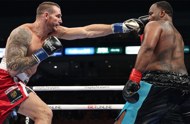 McKean halted Haynesworth in November Photo Credit: Ed Mulholland/Matchroom