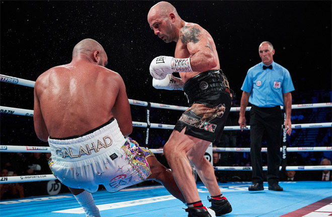 Martinez stunned Galahad in November to become world champion Photo Credit: Mark Robinson/Matchroom Boxing