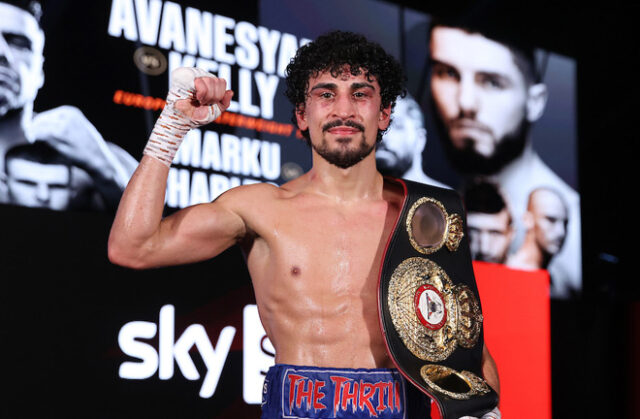 Jordan Gill will fight for the European featherweight title against Karim Guerfi ​​on February 27.  Photo: Mark Robinson/Matchroom Boxing